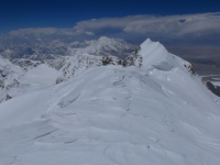 Pohľad z vrcholu Shishapangmy.