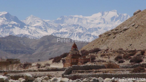 Annapurna from Mustang