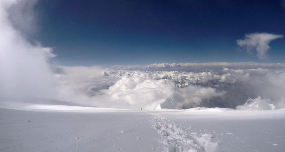 Zostup z Manaslu