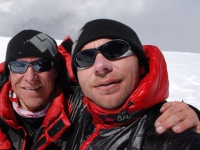 Na vrchole Ama Dablam s Piotrom Morawskim.