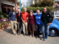 Joao, ja, Pusty, Miss Hawley, Kinga a Horia v Kathmandu.