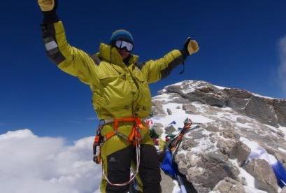 24.Michal Sabovčík na vrchole Dhaulagiri