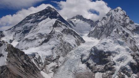 Magická podkova Nuptse, Lhotse, Everest