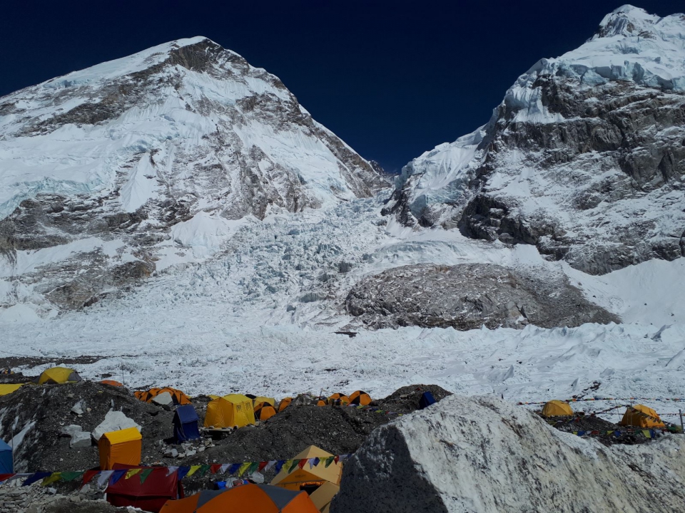 Základný tábor pod Everestom