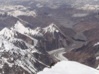 Pohľad z vrcholu K2 na sever.