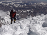 Pavlove posledné krok na vrchol K2.
