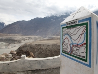 Sútok riek Indus a Gilgit.