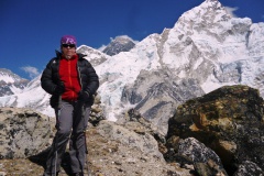 Marika Everest a Nuptse.