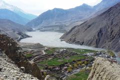 Kagbeni a rieka Kali Gandaki