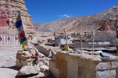 Nifuk Gompa a Shija Jhong caves v Chhoser.